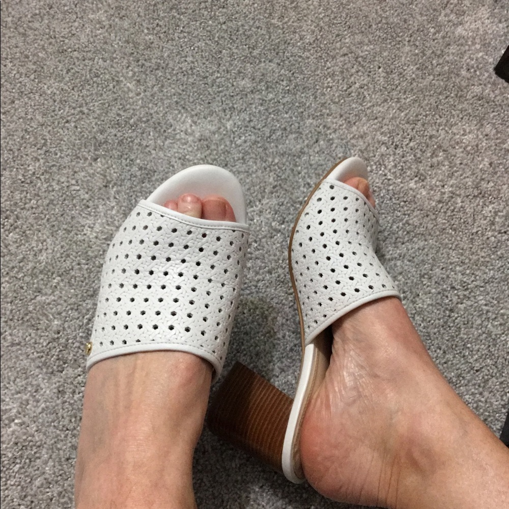 Cole Haan true white leather mule - Picture 10 of 15